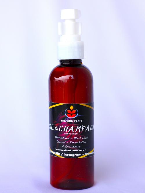 rose and champagne body lotion benefits  - 18424933 - Very Small Image - 1