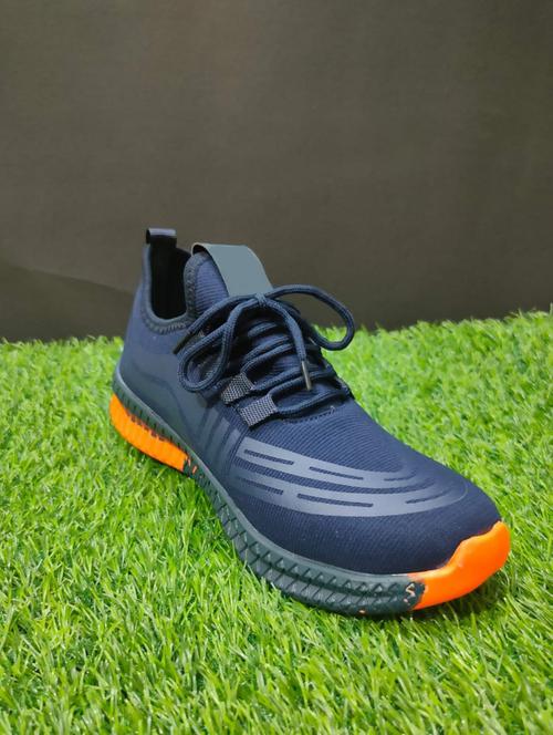 blue lace up sport shoe - 18425007 - Very Small Image - 1