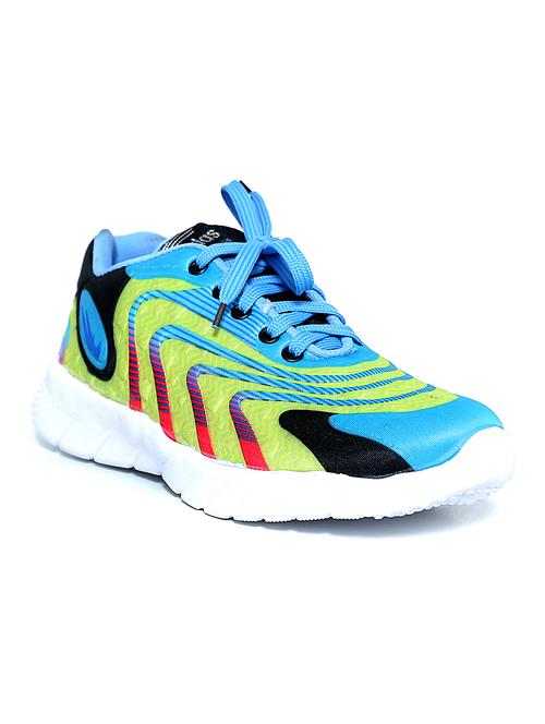blue lace up sport shoe - 18425009 - Very Small Image - 1
