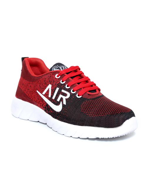 red lace up sport shoe - 18425021 - Very Small Image - 1