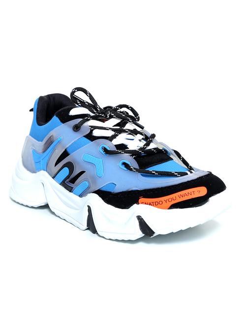 blue lace up sport shoe - 18425023 - Very Small Image - 1