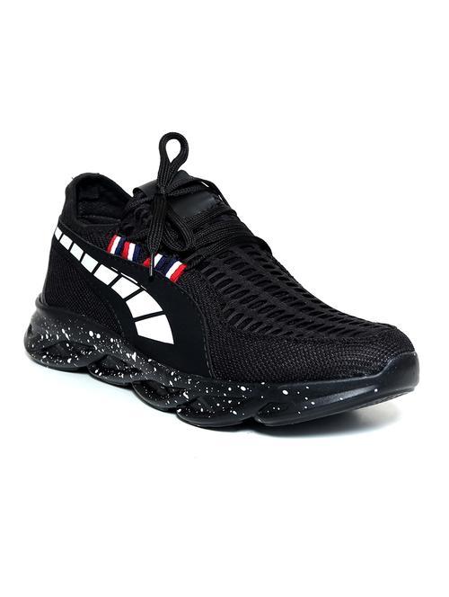 black lace up  sport shoe - 18425031 - Very Small Image - 1