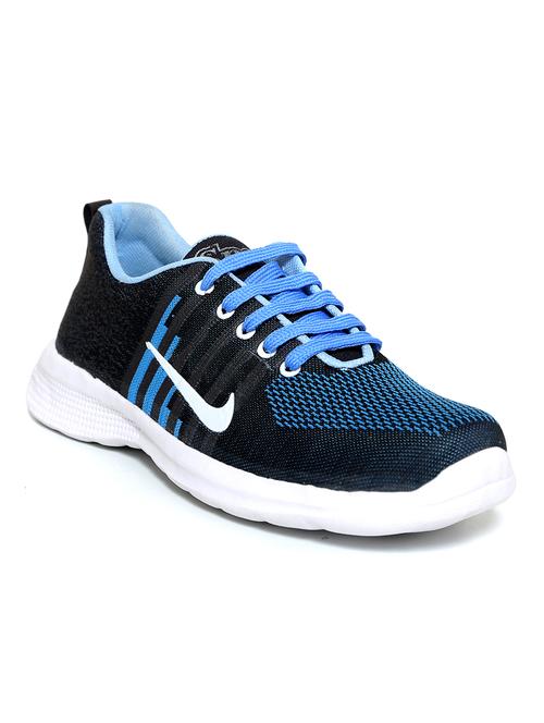 blue lace up sport shoe - 18425033 - Very Small Image - 1