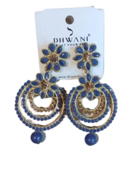 party wear earring set  - 18425493 - Very Small Image - 1
