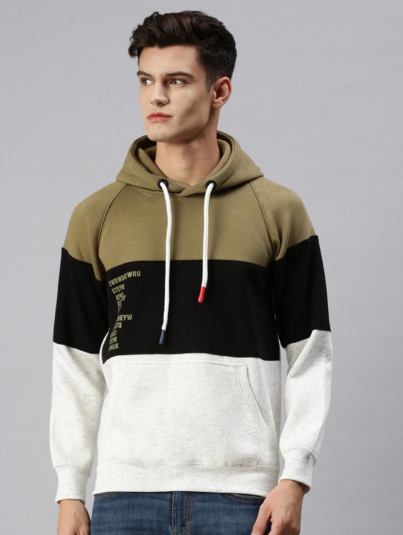 Buy online Mens Color Block Sweatshirt from top wear for Men by Showoff for 1859 at 70 off 2024 Limeroad