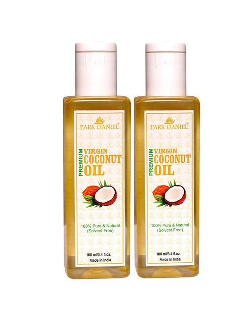 park daniel coconut oil pure & natural- 2 bottles 100 ml(200 ml) - 18428108 - Very Small Image - 1