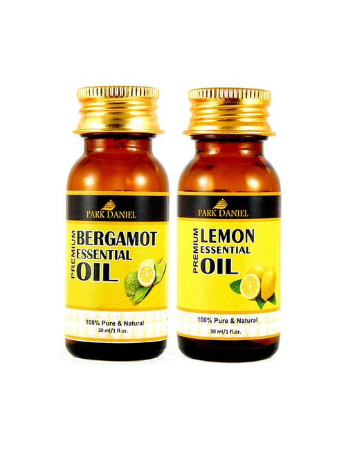 park daniel bergamot & lemon essential oil- 2 bottles-& (60 ml) - 18428218 - Very Small Image - 1