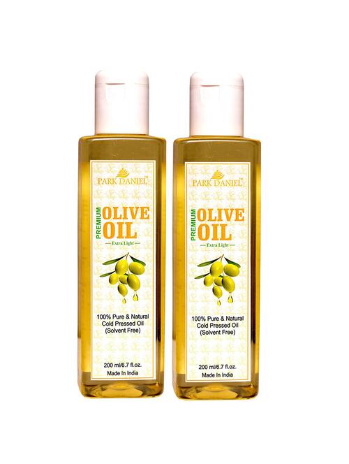 park daniel pure olive oil combo of 2 bottles of 200 ml(400 ml) - 18428254 - Very Small Image - 1