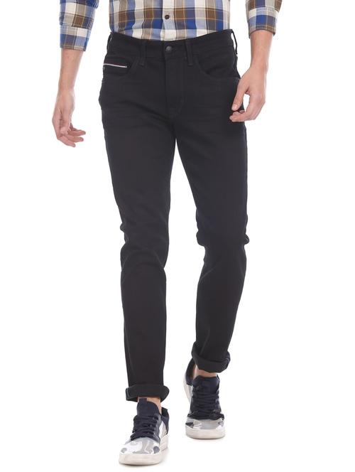 black plain denim jean - 18428956 - Very Small Image - 1
