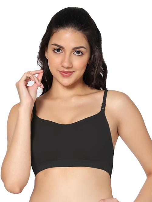 black non padded sports bra - 18430581 - Very Small Image - 1