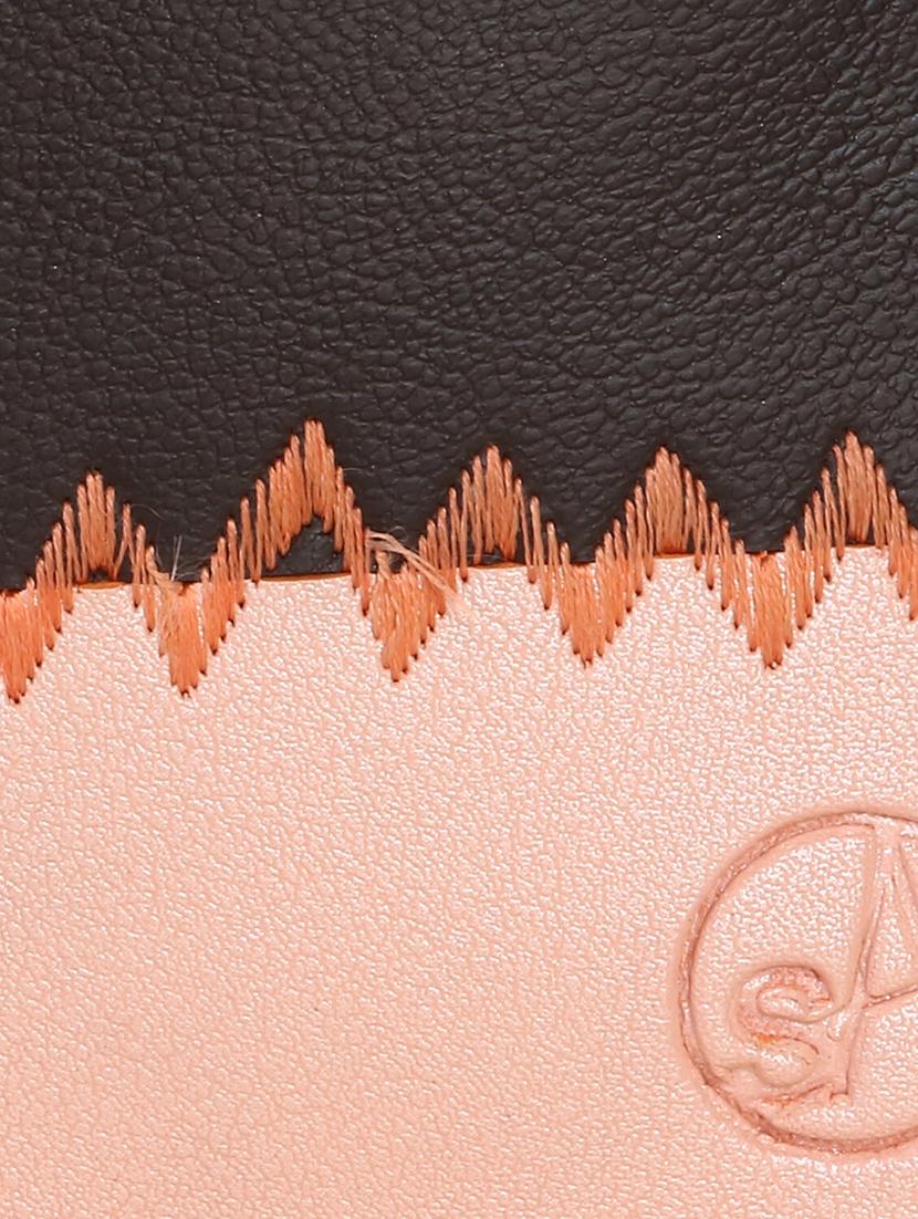 brown color block regular pouch - 18434365 - Zoom Image - 7