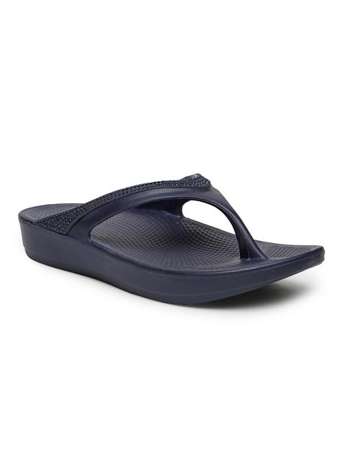 blue toe separator flip flop - 18434468 - Very Small Image - 1