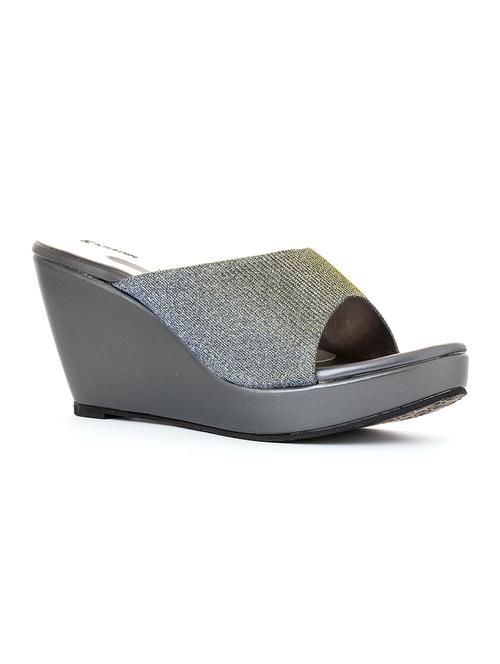 women grey slip on wedge - 18436595 - Very Small Image - 1