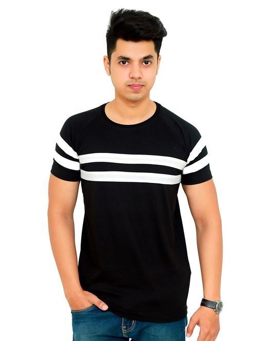 black striped t-shirt - 18437064 - Very Small Image - 1