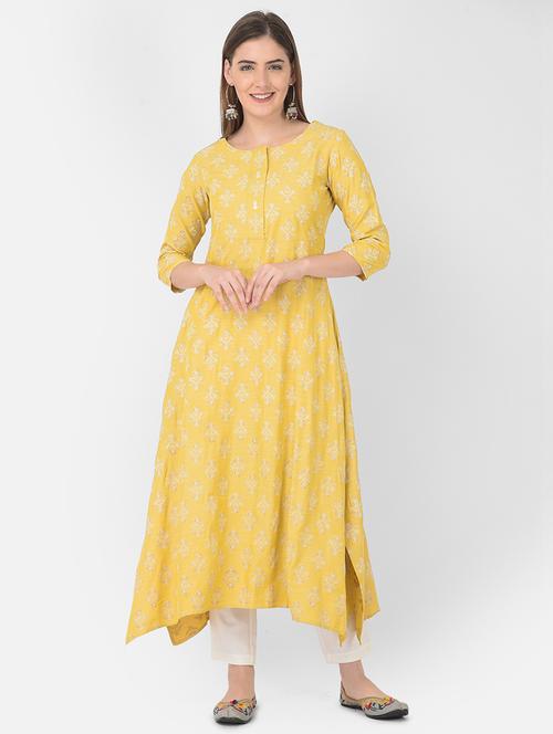 women's asymmetric kurta - 18437098 - Very Small Image - 1
