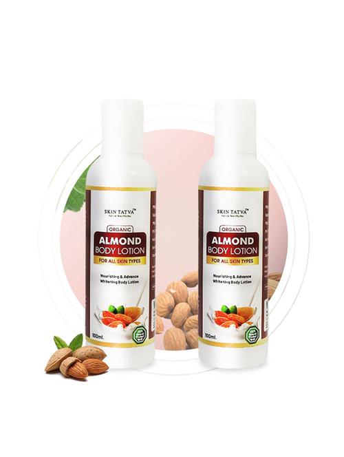 skin tatva almond body lotion pack of 2 - 18437429 - Very Small Image - 1