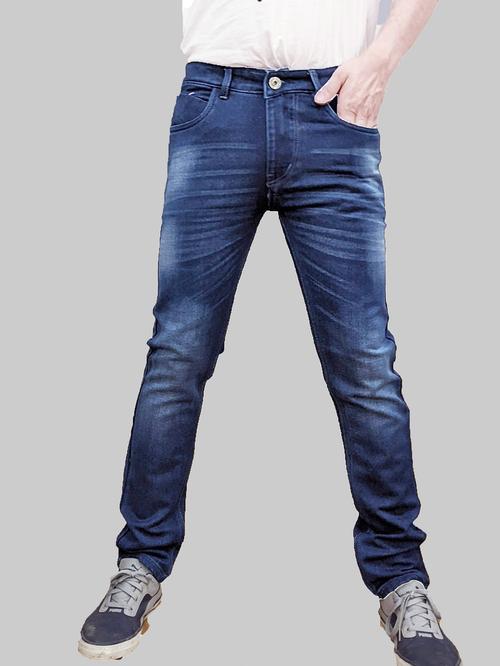 Mens Slim Fit Plain Jeans - 18437703 - Very Small Image - 1