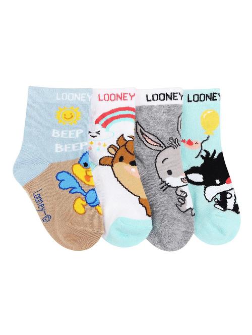 multi colored cotton above ankle length sock - 18438315 - Very Small Image - 1