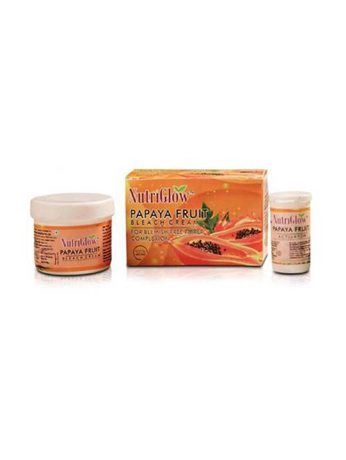 papaya fruit bleach crème for blemish free fairer complexion, 43gm - 18438430 - Very Small Image - 1