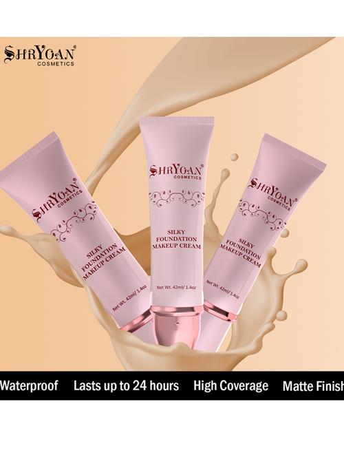 shryoan silky foundation makeup cream - 18439068 - Very Small Image - 1