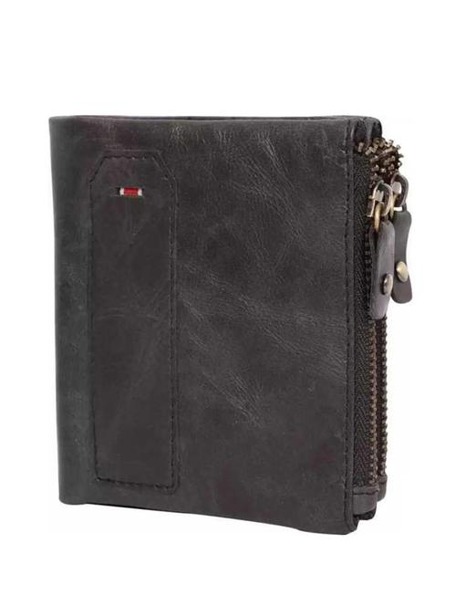 black genuine leather wallet - 18440170 - Very Small Image - 1