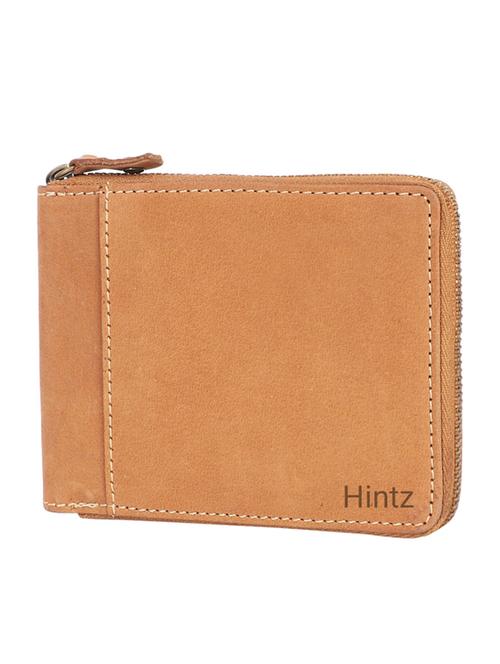 beige genuine leather wallet - 18440180 - Very Small Image - 1