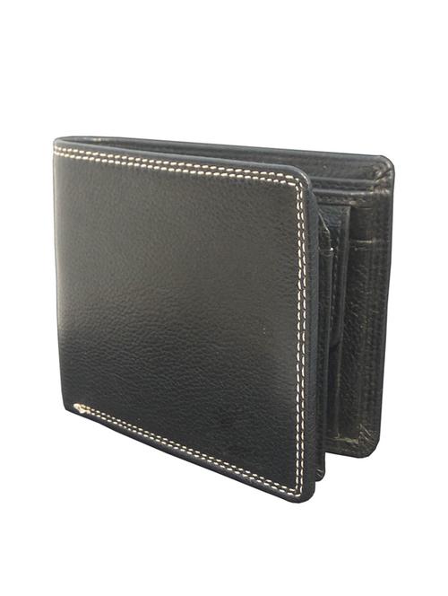 black genuine leather wallet - 18440211 - Very Small Image - 1