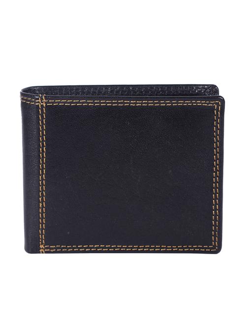 black genuine leather wallet - 18440228 - Very Small Image - 1