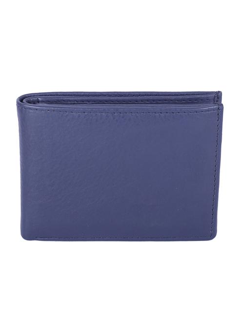 blue genuine leather wallet - 18440232 - Very Small Image - 1