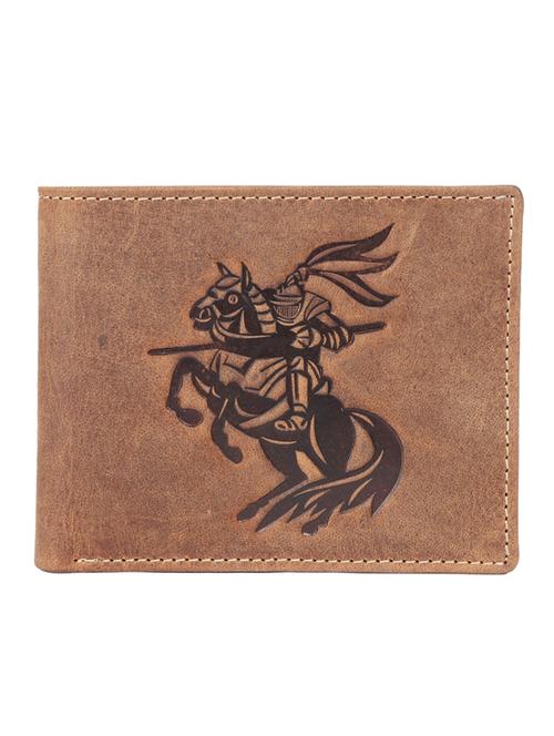 tan genuine leather wallet - 18440244 - Very Small Image - 1