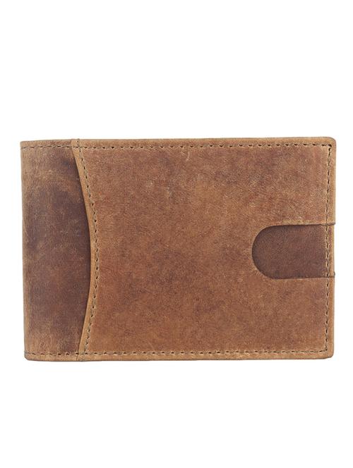 brown genuine leather wallet - 18440265 - Very Small Image - 1