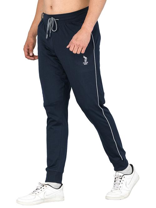 navy blue side taped jogger - 18440421 - Very Small Image - 1