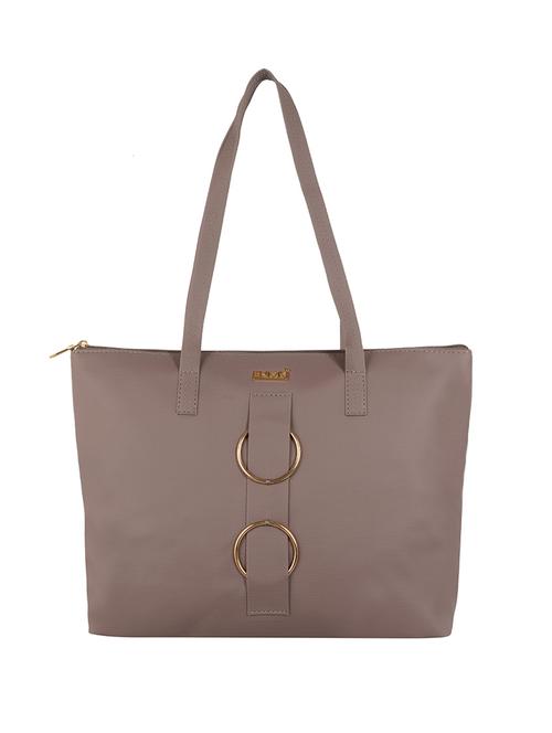 mauve solid regular handbag - 18443340 - Very Small Image - 1