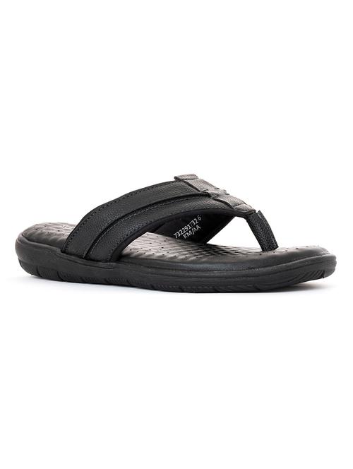mens black toe separator slipper - 18444524 - Very Small Image - 1