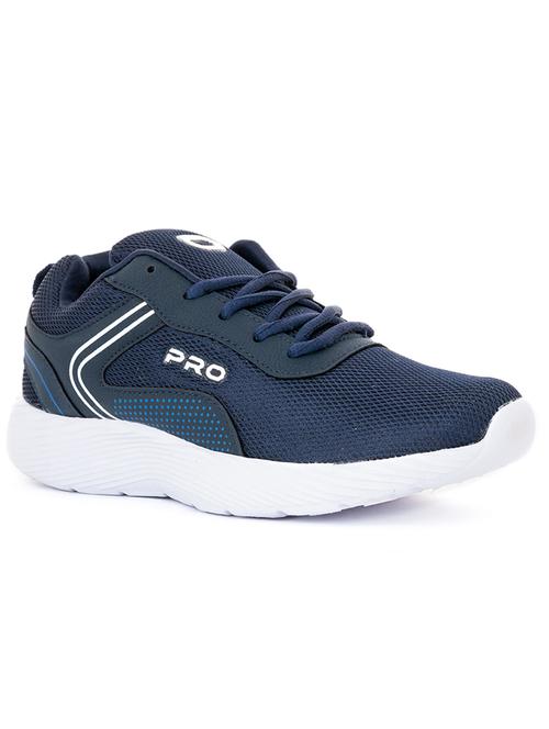 navy blue lace up sport shoe - 18444574 - Very Small Image - 1