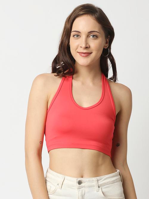 women's crop halter neck top - 18446236 - Very Small Image - 1