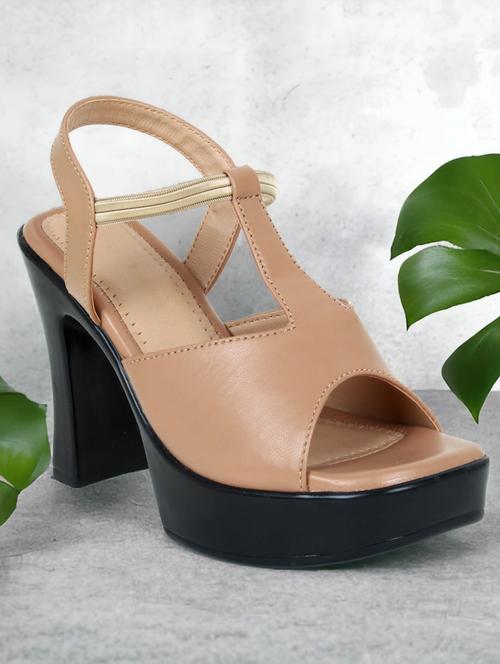 beige back strap sandal - 18447500 - Very Small Image - 1