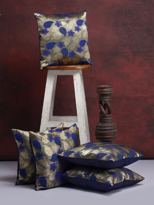 alina decor set of 5 cushion covers 24 x 24 inch - 18448302 - Very Small Image - 1