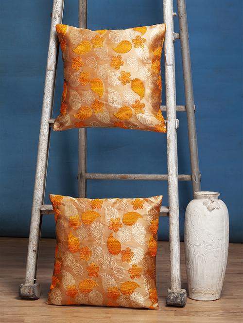 alina decor set of 2 cushion covers 24 x 24 inch - 18448321 - Very Small Image - 1