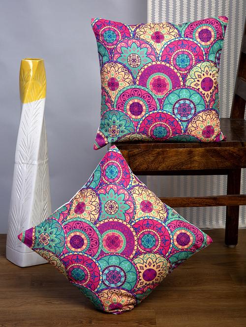 alina decor set of 2 digital printed cushion covers 24 x 24 inch - 18448329 - Very Small Image - 1