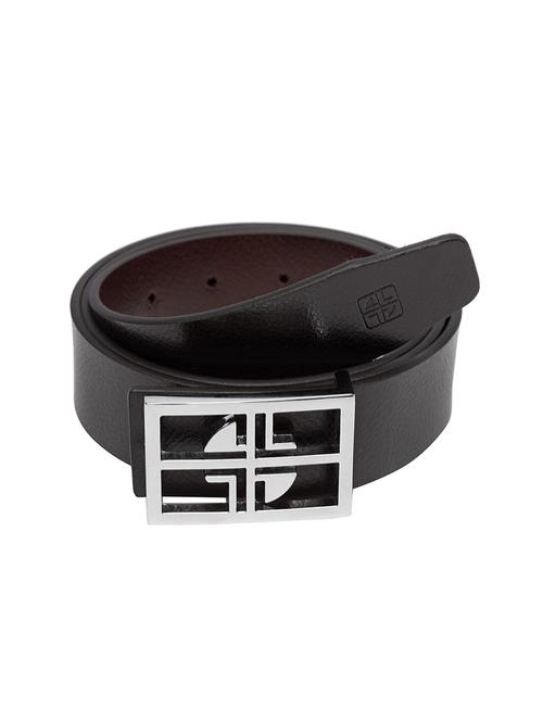 brownblack leather belt - 18449263 - Very Small Image - 1