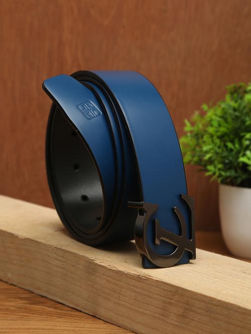 blue leather belt - 18449272 - Very Small Image - 1