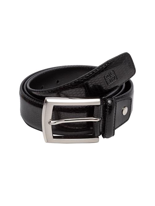 black leather belt - 18449300 - Very Small Image - 1