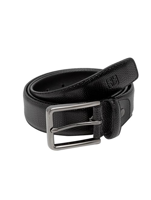black leather belt - 18449302 - Very Small Image - 1