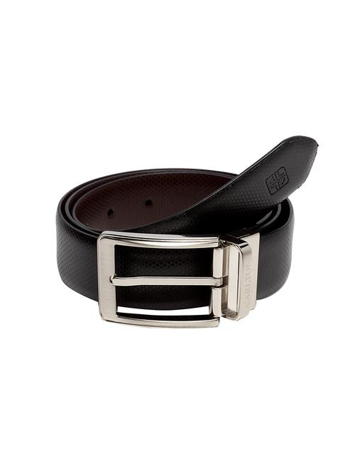 black/brown reversible leather belt - 18449347 - Very Small Image - 1