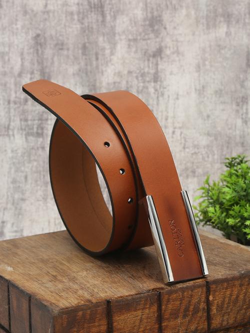 tan leather belt - 18449355 - Very Small Image - 1