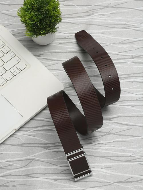 brown leather belt - 18449397 - Very Small Image - 1