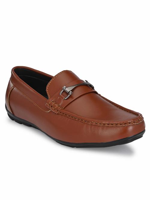 men tan slip on loafer - 18449575 - Very Small Image - 1