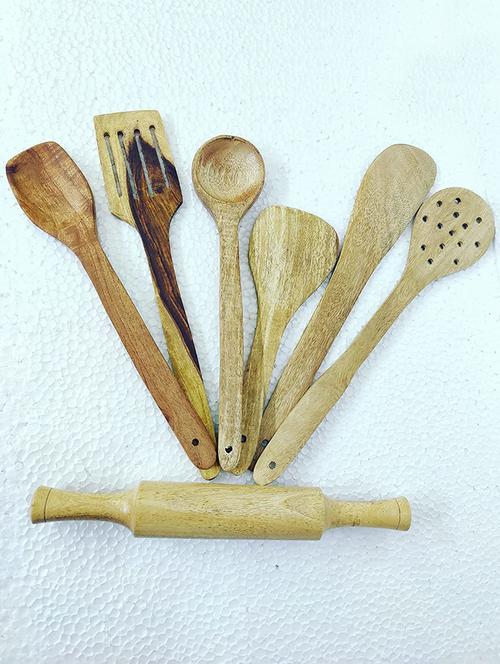 spatula set for non stick::spoon set::pav bhaji maker::serving spoons::hand blender - 18450886 - Very Small Image - 1