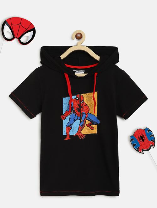 boys black graphic t-shirt  - 18451058 - Very Small Image - 1